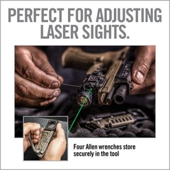 19-in-1 Pistol Multitool & Handgun Utility Tool | Gun Maintenance Kit with Wrenc