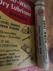 Daisy Heddon Graf-White Dry Lubricant Original Packaging Handy Dispenser Tube