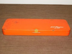 VINTAGE J C HIGGINS NO. 2140 SHOTGUN GUN CLEANING KIT METAL BOX