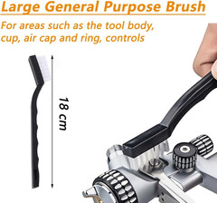 27 Piece Spray Gun Cleaning Kit with Spray Gun Filters, Paint Gun Cleaning Kit
