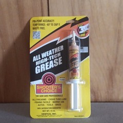 Shooter’s Choice All Weather High-Tech Grease Lubricant Syringe 10 mL #G10CC