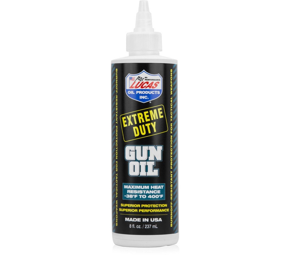 Lucas Oil 8oz Bottle Extreme Duty Gun Oil #10870