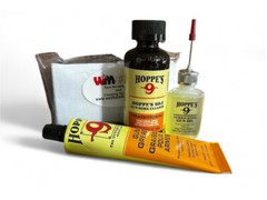 Hoppes Gun Bore Cleaner Needle Oiler Lubricating Oil Gun Grease Patches