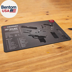 Cleaning Mat for Use with Sig Sauer P365, Black (TEK-17-SIGP365)