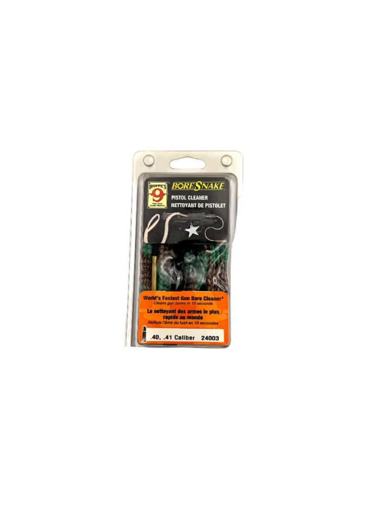 Hoppe’s 9 BoreSnake Pistol Cleaner – .40, .41