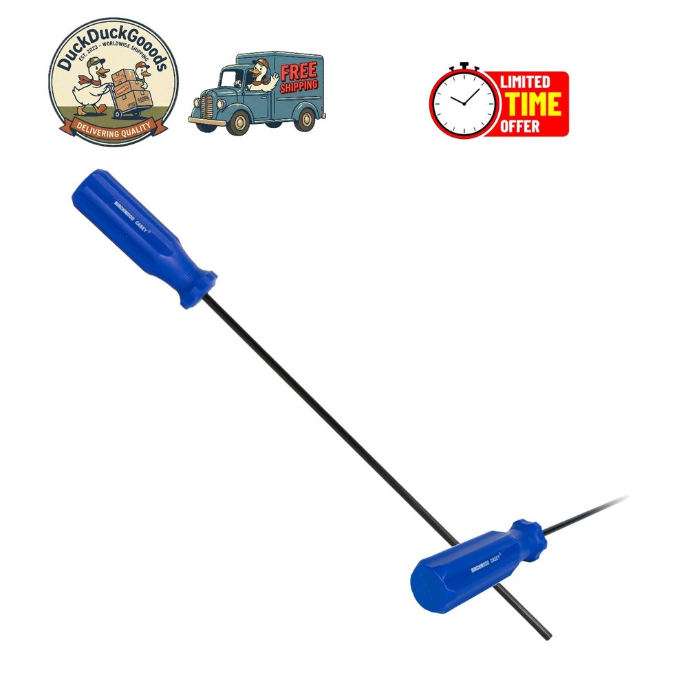 Professional-Grade 12-Inch Coated Cleaning Rod for All .22 Caliber Firearms