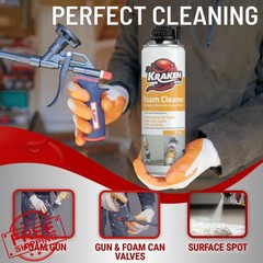 KRAKEN BOND 12.3oz Foam Gun Cleaner, 12 Pack