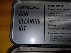 Vintage Montgomery Ward Western Field 12-16 Gauge Shotgun Cleaning Kit 60-1870
