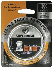 Umarex RWS Superdome Field Line Pellet Gun Pellets.177 One Size, Grey