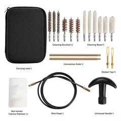 General Pistol Cleaning Kit, 22cal Air Tube 22, 357, 38, GCK06