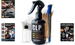 Gun Cleaning Oil – 6.8 Oz of All-in-One CLP (Cleaner, Lubricant, & Protectant)
