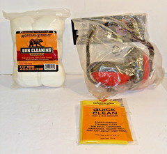 New Gun Safety Supplies: New Ear Muffs, Gun Cleaning Patches, Anti-Rust Cloth