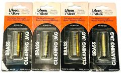 Lot of 4 Kleen Bore #JAG-230 Brass Cleaning Jags (41/410 Cal.) Made in USA NOS