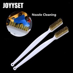 Copper Wire Nozzle Brush 3d Printer Cleaning Tool for Hotend & Heating Block