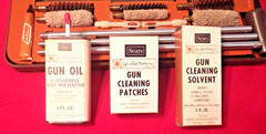 VINTAGE SEARS, TED WILLIAMS SHOTGUN CLEANING KIT, NEW UNUSED!! MFG 1977