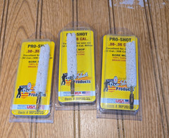 Pro-Shot MP30-35 Rifle Bore Cleaning Mop 30 to 35 Cal Pack of 3