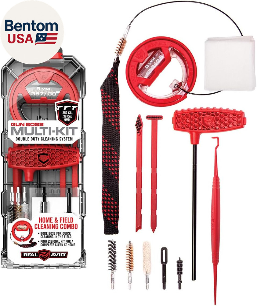 9Mm Gun Cleaning Kit for 9Mm .357 & .38 Caliber Handguns | Complete Glock Cleani