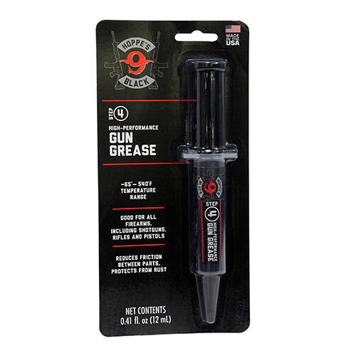 Hoppes Black Gun Grease Synthetic Polymer Formula 12CC Syringe HBGG