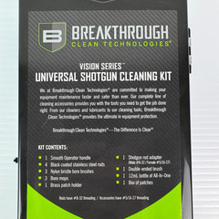 Breakthrough Vision Series Shotgun Cleaning Kit 12/20 Gauge & 410 Bore New Boxed