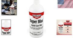 Double Strength Gun Blue Liquid – 32oz for Rifles & Pistols Maintenance