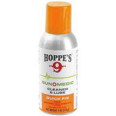 Hoppe’s Gun Medic Cleaner & Lube Quick Fix 4oz Liquid Bio-Based Cold/Heat Resist