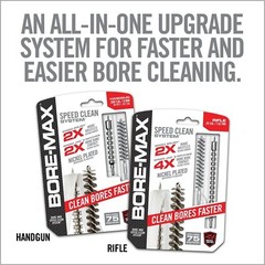Real Avid Gun Cleaning Jag, Bore Brush & Gun Cleaning Patches Set, All in One…