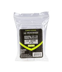 Breakthrough Clean Cotton Patches 3/4 In Square 17 Cal 177 Airgun 375 Pack