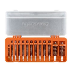 13PCS Bristle.17 .22/5.56M Gun Cleaning Bore Brush for Rifle Pistol Shotgun