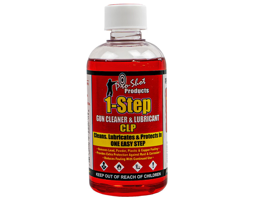 Pro-Shot 1 Step CLP Gun Cleaner 8 oz Liquid