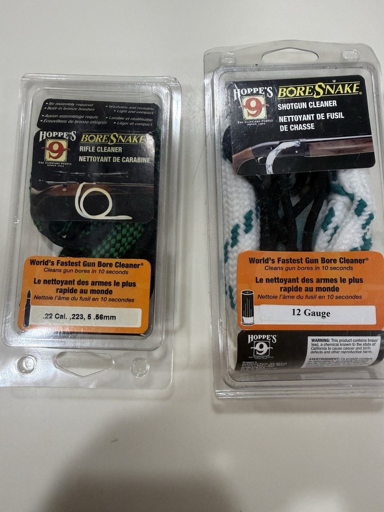 Bore Snake Snakes 22 .223 5.56mm 12 gauge