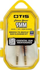 9mm Pistol Cleaning Kit with Memory-Flex Cable and Bronze Bore Brush