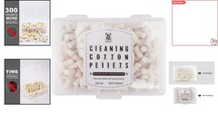 .22 Caliber Wool Cleaning Pellets (300 Count) with Storage Box