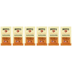 Hoppe’s Lead Be Gone Wipes 6 Count Efficient Lead Residue Remover for Firearms