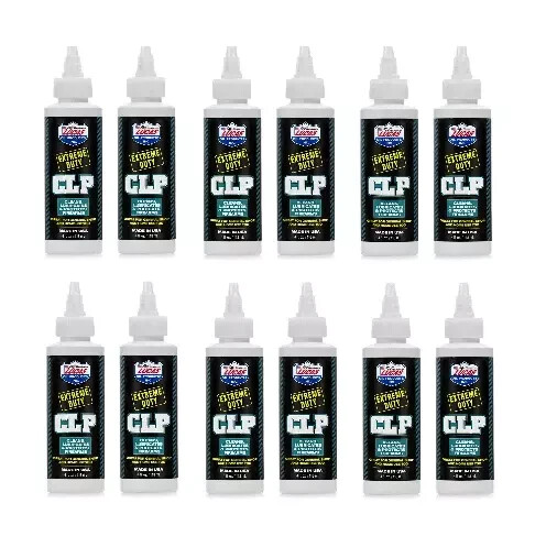 12 Pack: Lucas Oil Extreme Duty CLP Gun Cleaner Lubricant Protector 4oz 10915