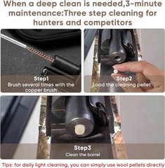 Cleaning Pellets Cleaning Cotton Wool Felt Airgun for Maintenance .22 Caliber 20