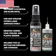 Mossy Oak CLP Gun Cleaning Oil | All-In-One Cleaner, Lubricant & Protectant | On