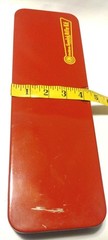 Vintage Outers Gunslick Rifle Cleaning Kit Red Metal Box B2
