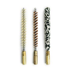 3pcs Rifle .22Cal 8mm 9.3mm Cal. Cleaning Kit Cleaner Brush internal thread 5-40