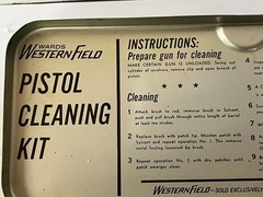 Wards Westerfield Pistol Cleaning Kit Tetra Gun Grease Montgomery Ward