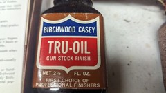 Vintage Mint Birchwood Casey Stock Finish Kit in Original Box Gun Rifle