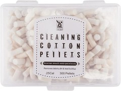 300 .177 Caliber Wool Felt Cleaning Pellets with Storage Box – Precision Care