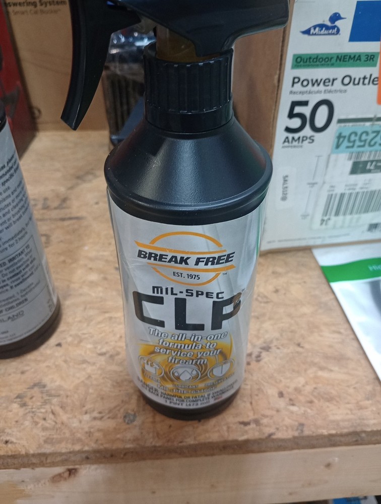 Break Free Cleaner Lubricant Preservative w/Trigger Sprayer CLP-5-1