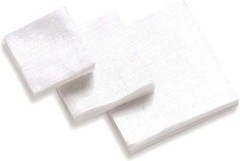 Hoppes Gun Cleaning 500 Patches Bulk 2 inch Square Cotton 9mm .357 .38 .40 .45