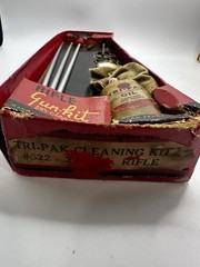 Tri-Pak gun kit Jointed Duralumin No 522 Rifle Rod Cleaner .22 Cal cleaning lot