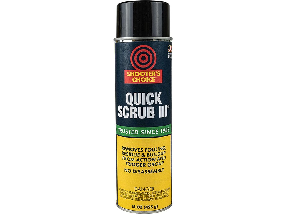 Shooter’s Choice Quick Scrub 3 Gun Cleaner 15 oz Aerosol