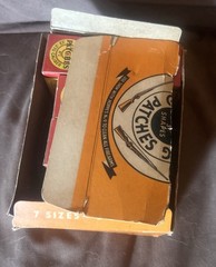 VTG NOS HOPPES Gun Cleaning Patches Store Display Lot of 9 full boxes (900)