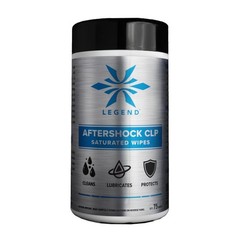 Legend Outdoor Gear Aftershock CLP Lubricating Saturated Cleaning Wipes AS-SW-75