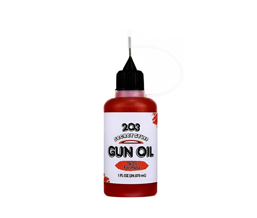 Gun Oil, Thick High Viscosity Extreme Temperature Resistant, Reduces Wear Protec