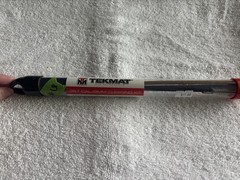 TekMat .357 Cal/9mm 7-Piece Cleaning Kit Brass Nylon Plastic Carry Tube