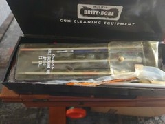Vintage Mill Run Brite Bore Rifle Gun Cleaning Kit